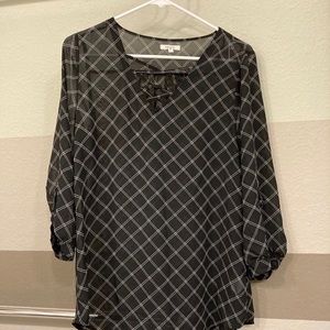Maurices Top Blouse Medium EUC